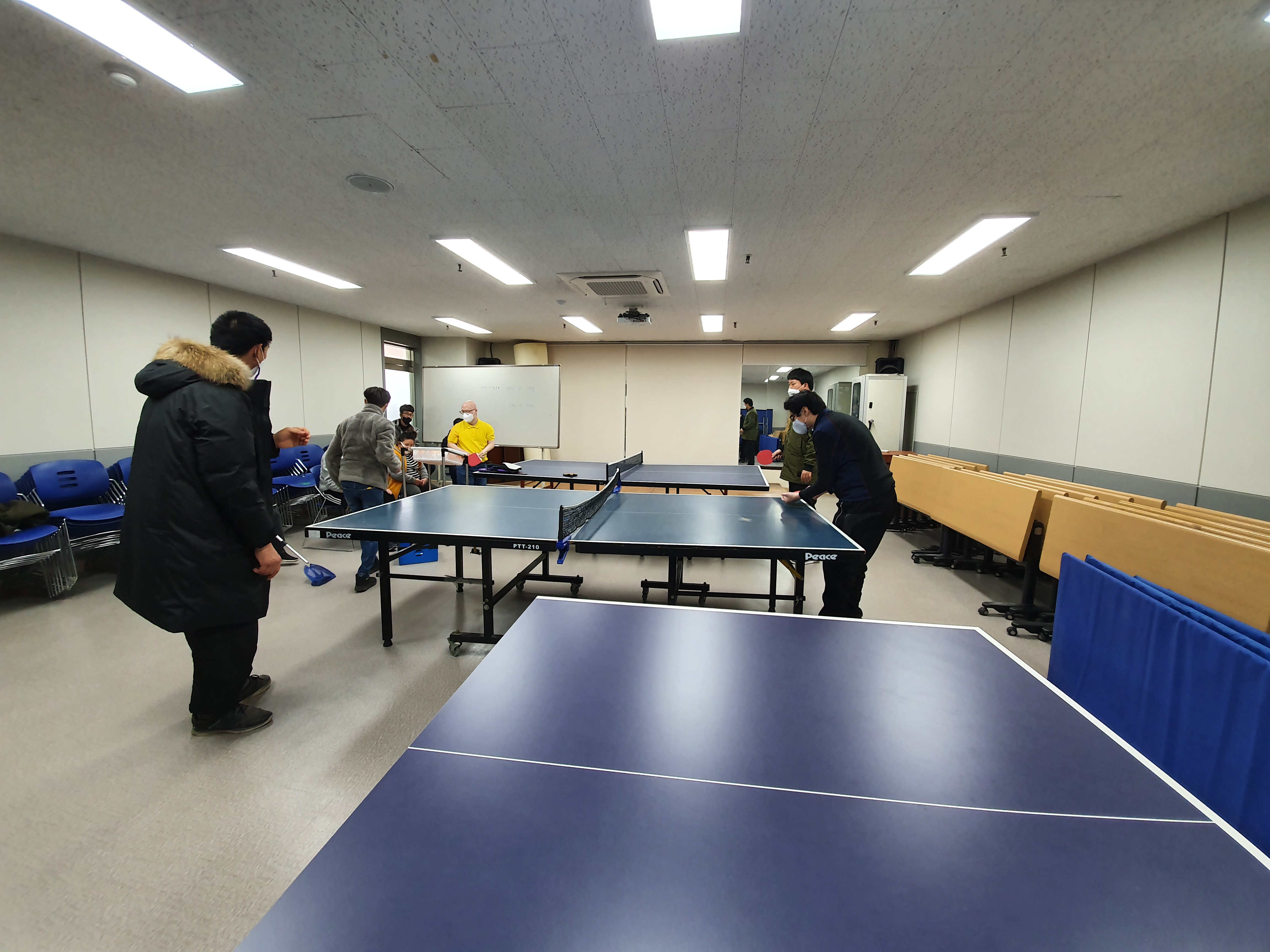 발달장애인지원팀 꿀잼반 탁구교실